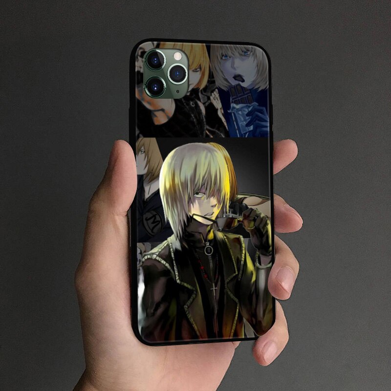 Mello death note anime Phone case cover shell For iPhone SE 6s 7 8 Plus X XR XS 11 Pro Max Samsung S Note 10 20 Plus ultra Mello death note anime Phone case cover shell For iPhone SE 6s 7 8 Plus X XR XS 11 Pro Max Samsung S Note 10 20 Plus ultra