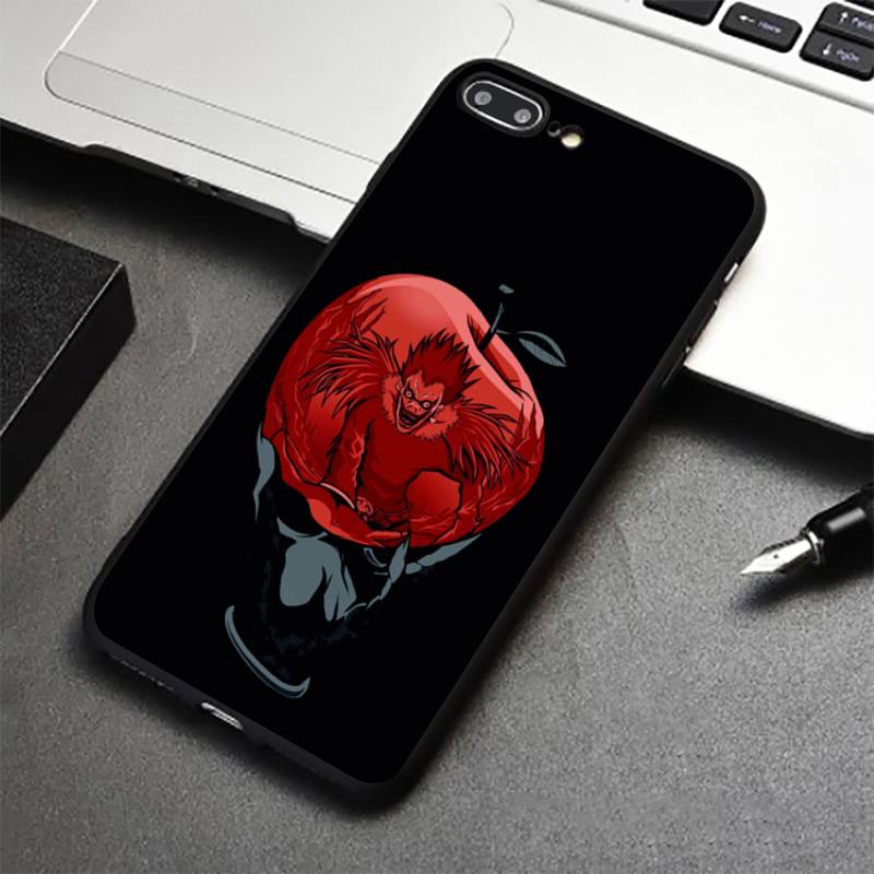 Manga Anime DN Death Note Ryuk Phone Case for iPhone 6 7 8 11 12 Pro X XS Max XR Samsung A S 8 9 10 20 50 Plus pro funda Manga Anime DN Death Note Ryuk Phone Case for iPhone 6 7 8 11 12 Pro X XS Max XR Samsung A S 8 9 10 20 50 Plus pro funda