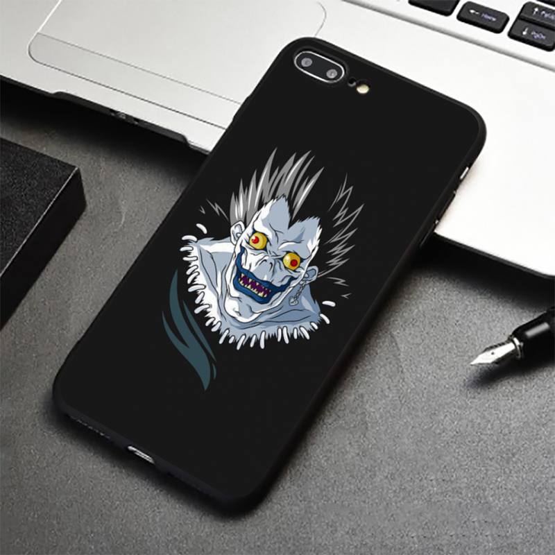 Manga Anime DN Death Note Ryuk Phone Case for iPhone 6 7 8 11 12 Pro X XS Max XR Samsung A S 8 9 10 20 50 Plus pro funda Manga Anime DN Death Note Ryuk Phone Case for iPhone 6 7 8 11 12 Pro X XS Max XR Samsung A S 8 9 10 20 50 Plus pro funda