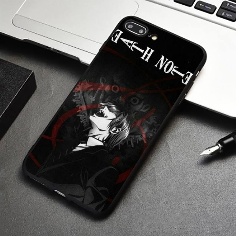 Manga Anime DN Death Note Ryuk Phone Case for iPhone 6 7 8 11 12 Pro X XS Max XR Samsung A S 8 9 10 20 50 Plus pro funda Manga Anime DN Death Note Ryuk Phone Case for iPhone 6 7 8 11 12 Pro X XS Max XR Samsung A S 8 9 10 20 50 Plus pro funda