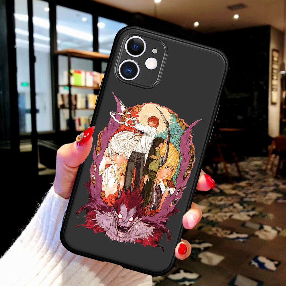 New Manga Anime DN Death Note Ryuk Phone Case Cover For iPhone 12 Mini 11 Pro Max 8 7 6 6S Plus XR X XS Max 5 5S SE2020 Coque New Manga Anime DN Death Note Ryuk Phone Case Cover For iPhone 12 Mini 11 Pro Max 8 7 6 6S Plus XR X XS Max 5 5S SE2020 Coque