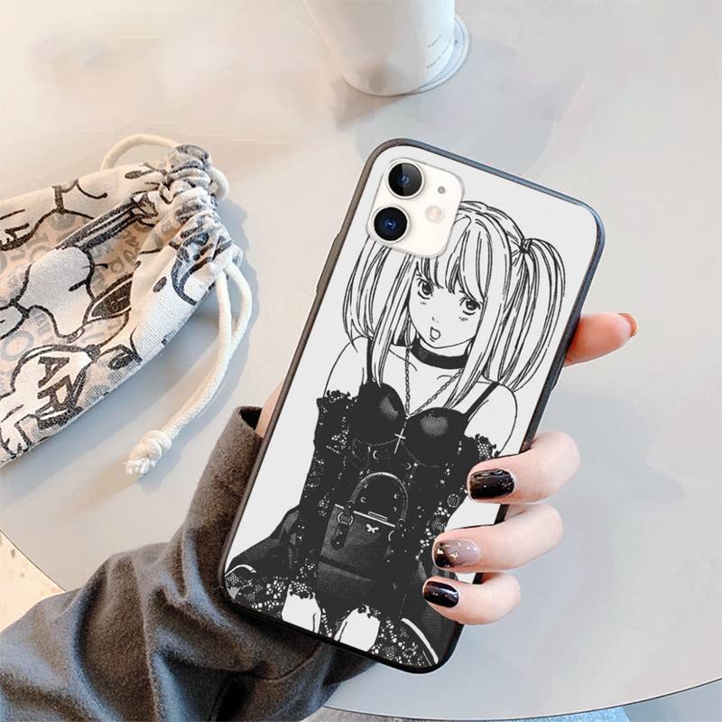 Anime DN Death Note Ryuk kira Soft Silicone Phone Case for iPhone 11 12 pro XS MAX 8 7 6 6S Plus X 2020 XR mini Anime DN Death Note Ryuk kira Soft Silicone Phone Case for iPhone 11 12 pro XS MAX 8 7 6 6S Plus X 2020 XR mini