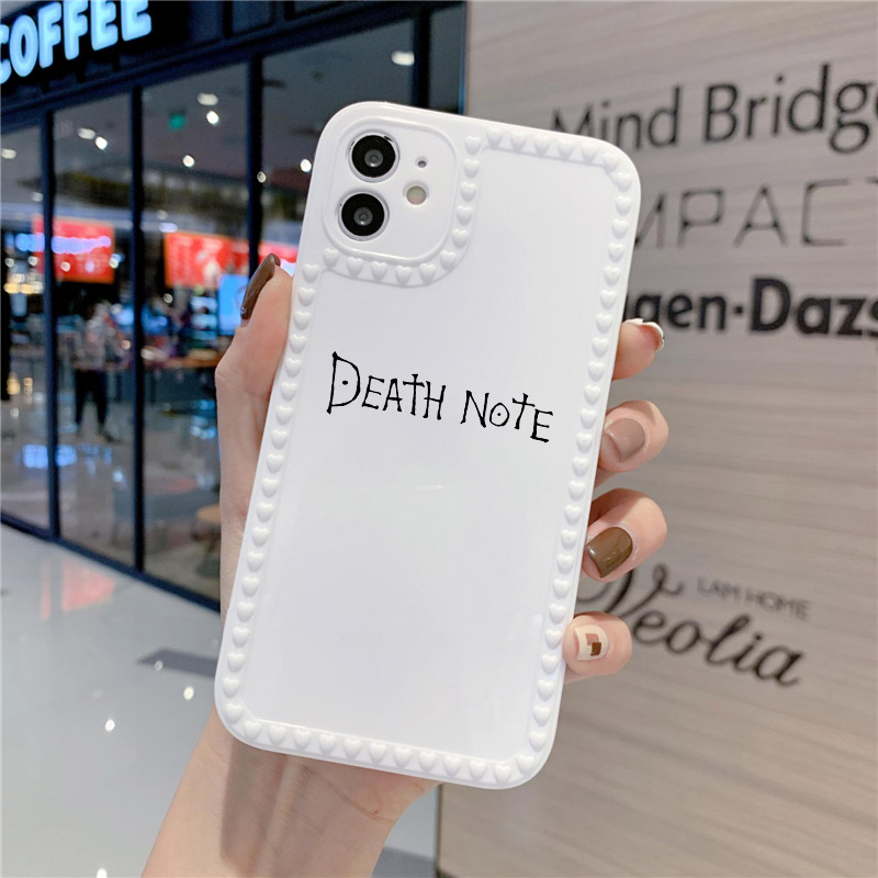 Soft Phone Case for Iphone 12 11 Pro 12 MiNi 7 8 Plus X XS XR MAX SE2020 Japan Anime DN Death Note Back Cover Coque Soft Phone Case for Iphone 12 11 Pro 12 MiNi 7 8 Plus X XS XR MAX SE2020 Japan Anime DN Death Note Back Cover Coque