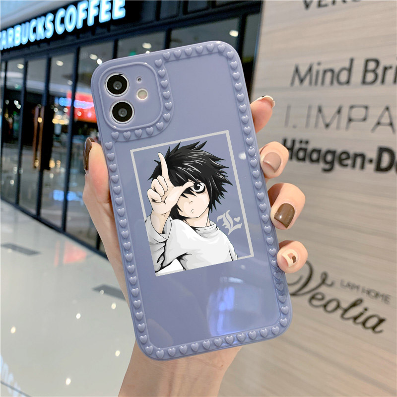 Soft Phone Case for Iphone 12 11 Pro 12 MiNi 7 8 Plus X XS XR MAX SE2020 Japan Anime DN Death Note Back Cover Coque Soft Phone Case for Iphone 12 11 Pro 12 MiNi 7 8 Plus X XS XR MAX SE2020 Japan Anime DN Death Note Back Cover Coque