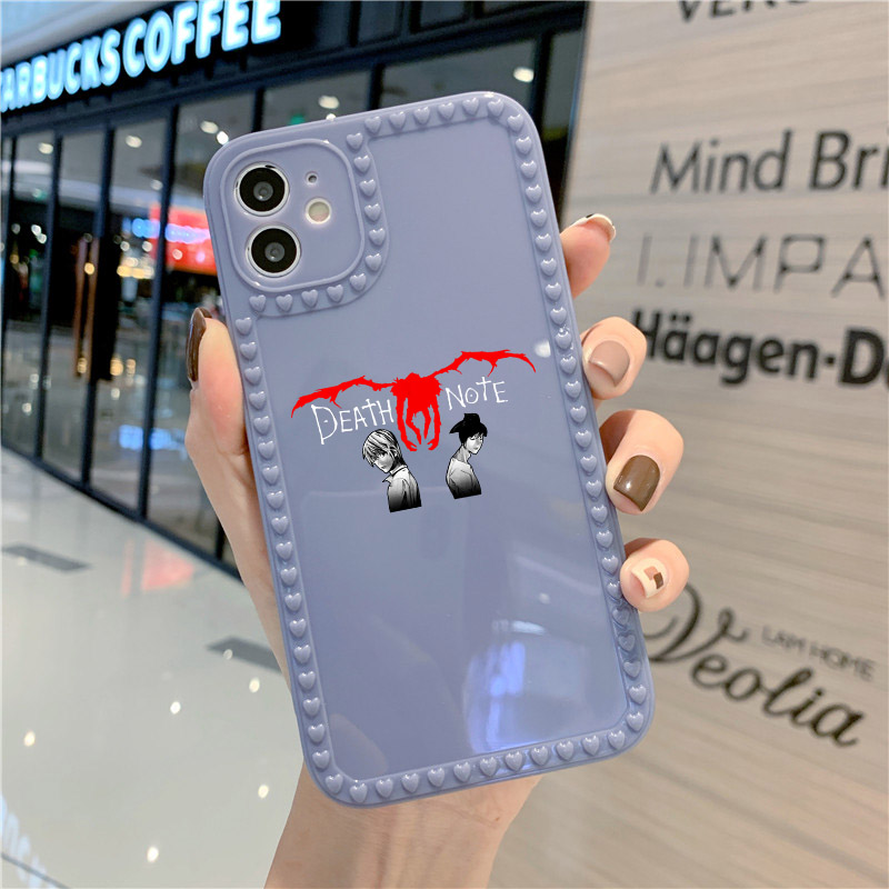 Soft Phone Case for Iphone 12 11 Pro 12 MiNi 7 8 Plus X XS XR MAX SE2020 Japan Anime DN Death Note Back Cover Coque Soft Phone Case for Iphone 12 11 Pro 12 MiNi 7 8 Plus X XS XR MAX SE2020 Japan Anime DN Death Note Back Cover Coque