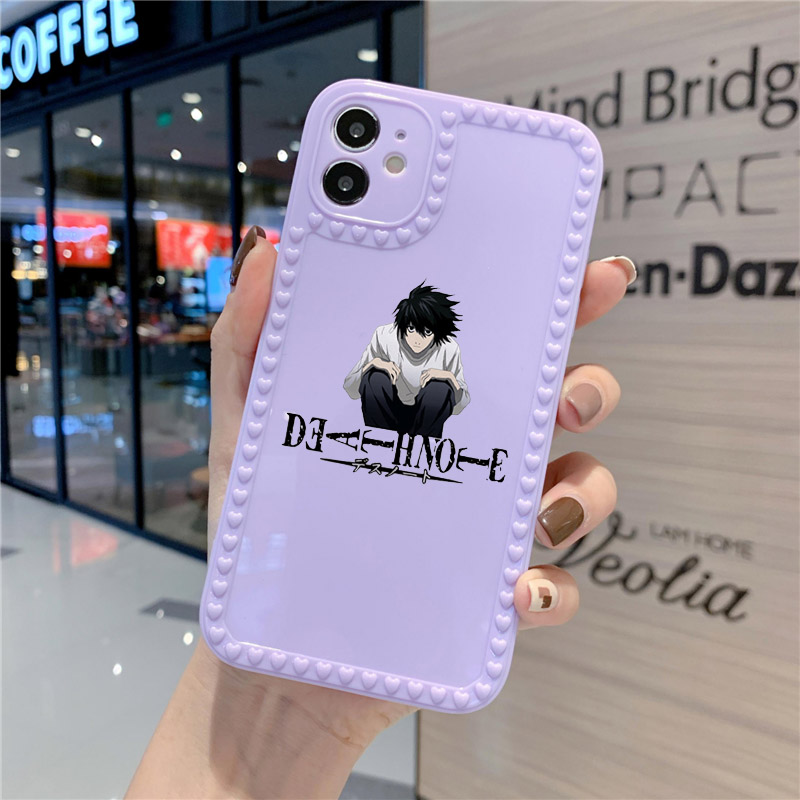 Soft Phone Case for Iphone 12 11 Pro 12 MiNi 7 8 Plus X XS XR MAX SE2020 Japan Anime DN Death Note Back Cover Coque Soft Phone Case for Iphone 12 11 Pro 12 MiNi 7 8 Plus X XS XR MAX SE2020 Japan Anime DN Death Note Back Cover Coque