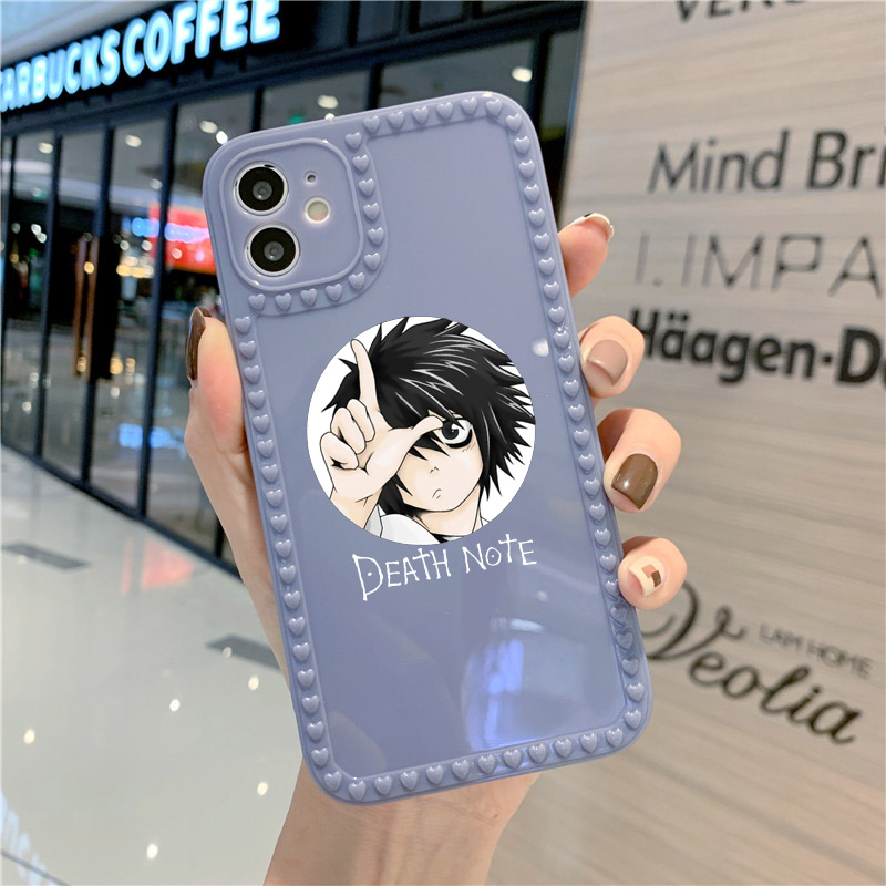 Soft Phone Case for Iphone 12 11 Pro 12 MiNi 7 8 Plus X XS XR MAX SE2020 Japan Anime DN Death Note Back Cover Coque Soft Phone Case for Iphone 12 11 Pro 12 MiNi 7 8 Plus X XS XR MAX SE2020 Japan Anime DN Death Note Back Cover Coque