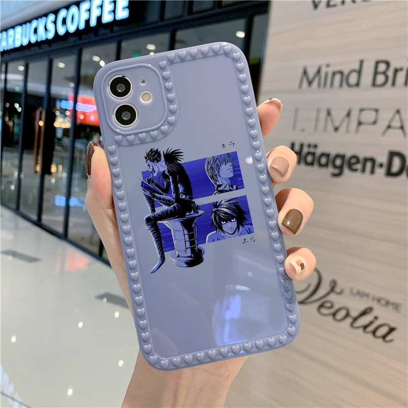 Soft Phone Case for Iphone 12 11 Pro 12 MiNi 7 8 Plus X XS XR MAX SE2020 Japan Anime DN Death Note Back Cover Coque Soft Phone Case for Iphone 12 11 Pro 12 MiNi 7 8 Plus X XS XR MAX SE2020 Japan Anime DN Death Note Back Cover Coque