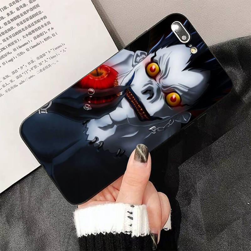LVTLV Anime DN Death Note Ryuk kira Silicone Black Phone Case for iPhone 8 7 6 6S Plus X 5S SE 2020 XR 11 12 pro XS MAX LVTLV Anime DN Death Note Ryuk kira Silicone Black Phone Case for iPhone 8 7 6 6S Plus X 5S SE 2020 XR 11 12 pro XS MAX