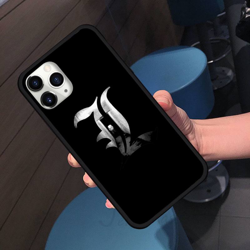 Anime DN Death Note anime comic Ryuk kira Phone Case for iPhone 11 12 pro XS MAX 8 7 6 6S Plus X 5S SE 2020 XR soft Shell Cover Funda Anime DN Death Note anime comic Ryuk kira Phone Case for iPhone 11 12 pro XS MAX 8 7 6 6S Plus X 5S SE 2020 XR soft Shell Cover Funda