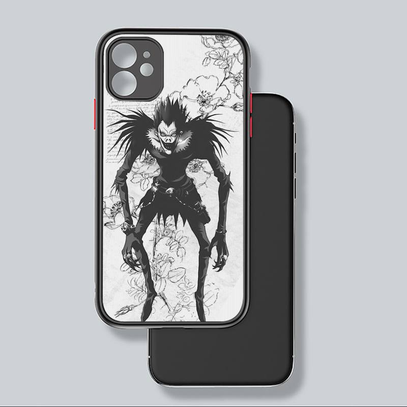 death note Suspense reason anime Phone Case Matte Transparent for iPhone 7 8 11 12 s mini pro X XS XR MAX Plus coque