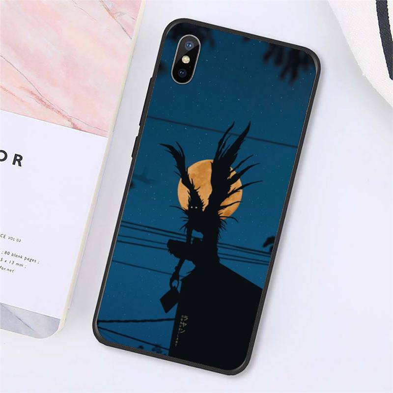 light yagami DEATH NOTE Phone Case for iPhone 11 12 pro MAX MINI XS 8 7 6 6S Plus X 5S SE 2020 XR