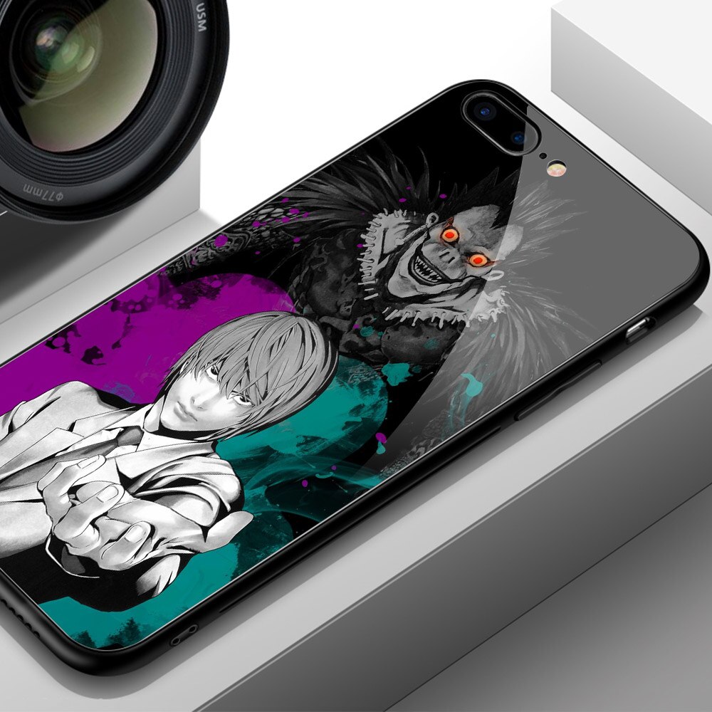 FinderCase for iphone XS Max Case Anime DN Death Note Glass Hard Back Cover Case for iPhone 6 6 plus 6s 8 7 plus X XR XS MAX 11 pro max FinderCase for iphone XS Max Case Anime DN Death Note Glass Hard Back Cover Case for iPhone 6 6 plus 6s 8 7 plus X XR XS MAX 11 pro max