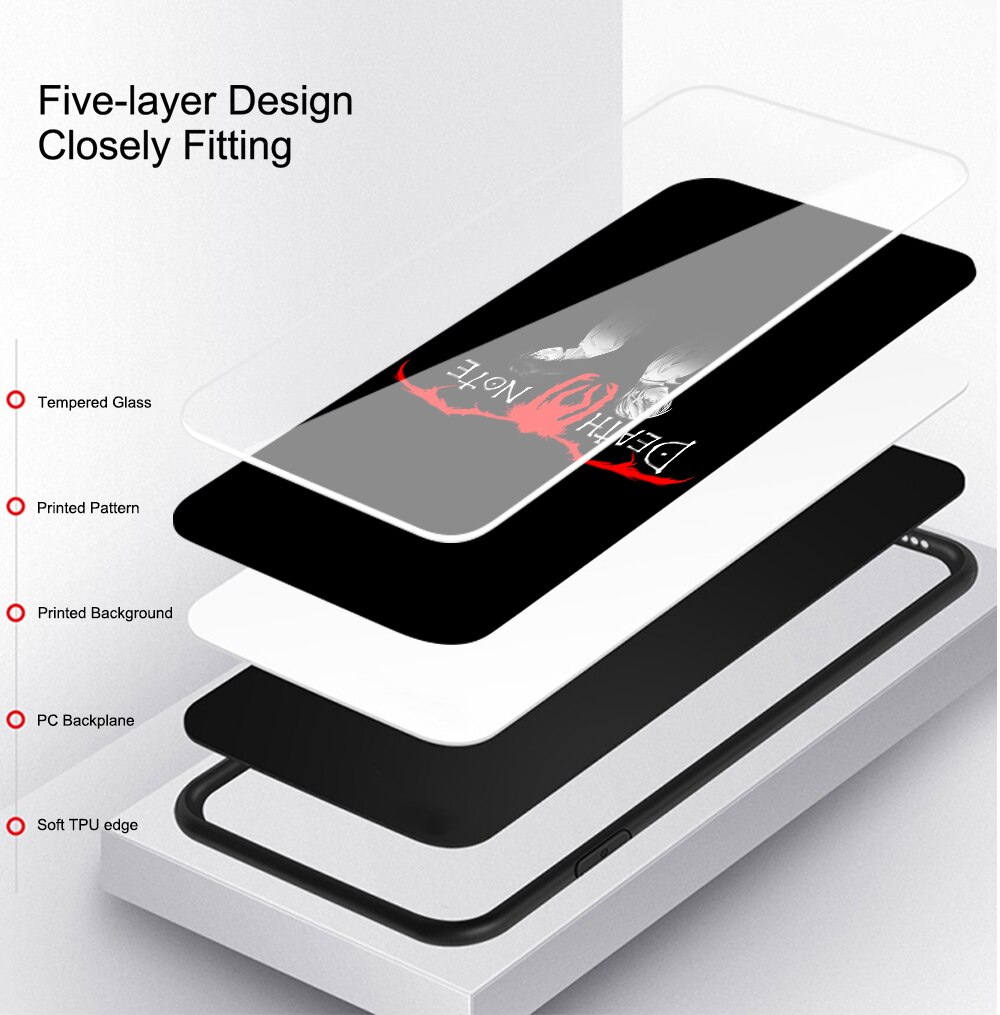 FinderCase for iphone XS Max Case Anime DN Death Note Glass Hard Back Cover Case for iPhone 6 6 plus 6s 8 7 plus X XR XS MAX 11 pro max FinderCase for iphone XS Max Case Anime DN Death Note Glass Hard Back Cover Case for iPhone 6 6 plus 6s 8 7 plus X XR XS MAX 11 pro max