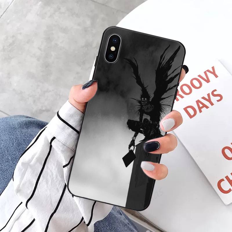 Hot anime death note Phone Case for iPhone 11 12 pro XS MAX 8 7 6 6S Plus X 2020 XR Mini