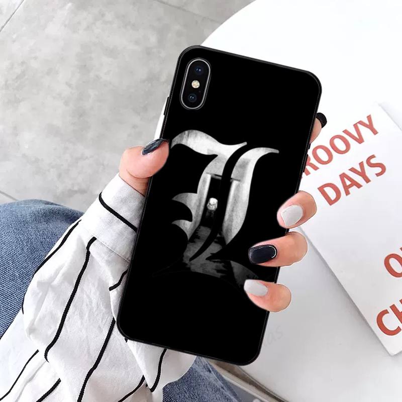 Hot anime death note Phone Case for iPhone 11 12 pro XS MAX 8 7 6 6S Plus X 2020 XR Mini