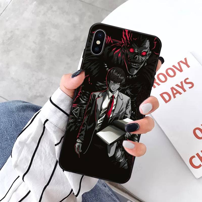 Hot anime death note Phone Case for iPhone 11 12 pro XS MAX 8 7 6 6S Plus X 2020 XR Mini