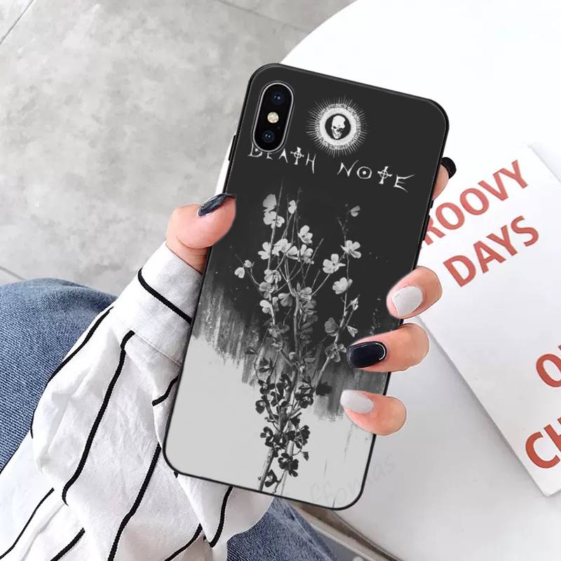 Hot anime death note Phone Case for iPhone 11 12 pro XS MAX 8 7 6 6S Plus X 2020 XR Mini