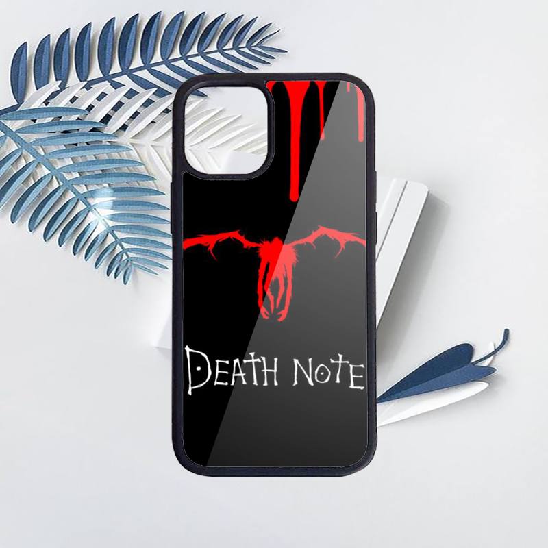Anime DN Death Note Ryuk kira Phone Case for iPhone 11 12 pro XS MAX 8 7 6 6S Plus X 5S SE 2020 XR Hard PC