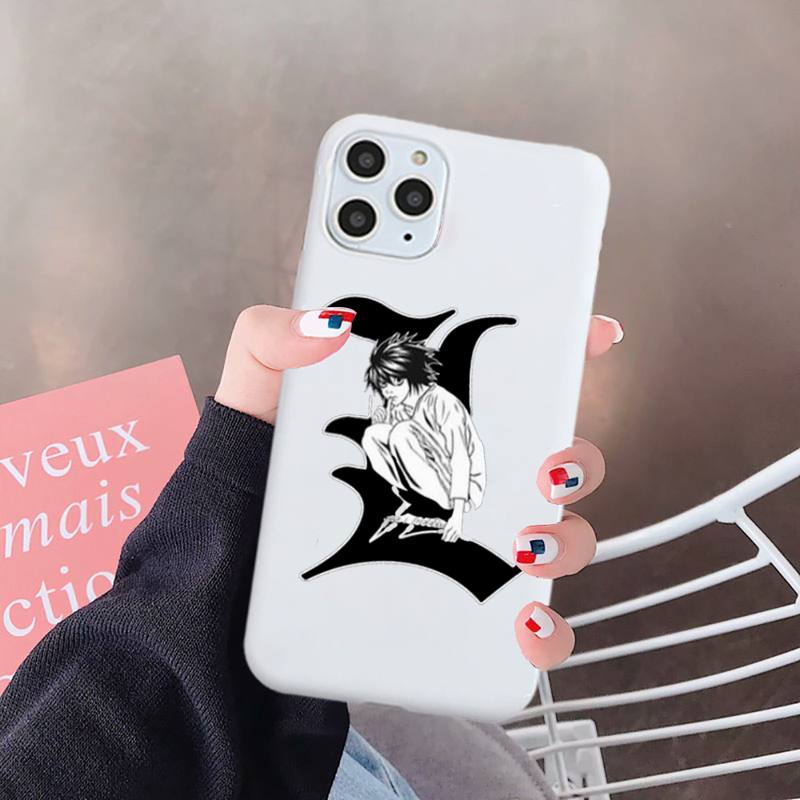 Anime DN Death Note Ryuk kira High quality luxury Phone Case shell Candy Color for iPhone 6 7 8 11 12 s mini pro X XS XR MAX Plus Anime DN Death Note Ryuk kira High quality luxury Phone Case shell Candy Color for iPhone 6 7 8 11 12 s mini pro X XS XR MAX Plus