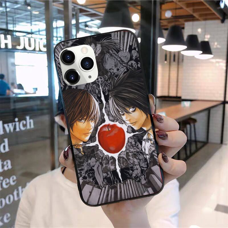Anime DN Death Note Ryuk kira Phone Case for iPhone 11 12 mini pro XS MAX 8 7 6 6S Plus X 5S SE 2020 XR