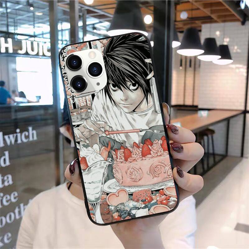 Anime DN Death Note Ryuk kira Phone Case for iPhone 11 12 mini pro XS MAX 8 7 6 6S Plus X 5S SE 2020 XR