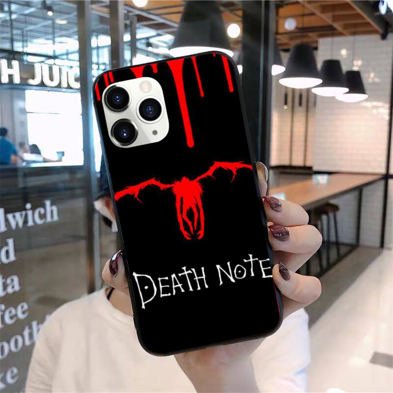 Anime DN Death Note Ryuk kira Phone Case for iPhone 11 12 mini pro XS MAX 8 7 6 6S Plus X 5S SE 2020 XR