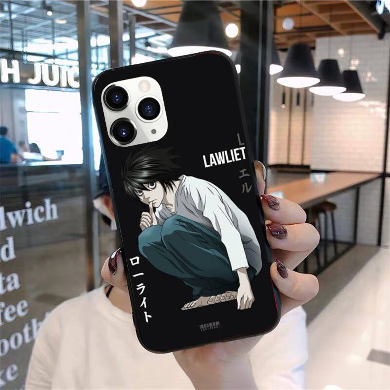Anime DN Death Note Ryuk kira Phone Case for iPhone 11 12 mini pro XS MAX 8 7 6 6S Plus X 5S SE 2020 XR