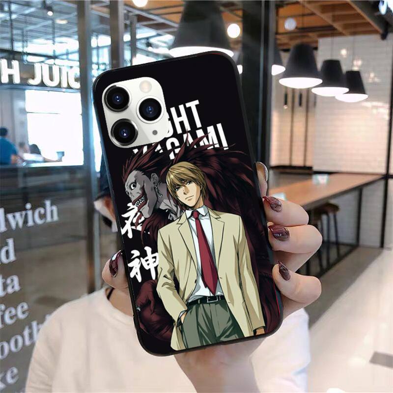 Anime DN Death Note Ryuk kira Phone Case for iPhone 11 12 mini pro XS MAX 8 7 6 6S Plus X 5S SE 2020 XR