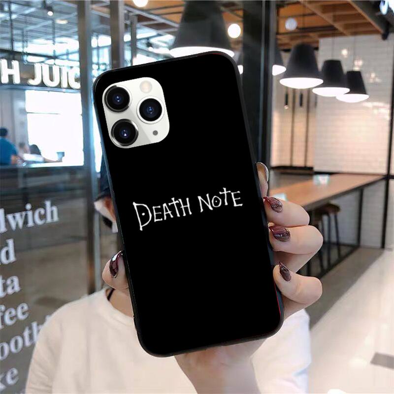 Anime DN Death Note Ryuk kira Phone Case for iPhone 11 12 mini pro XS MAX 8 7 6 6S Plus X 5S SE 2020 XR