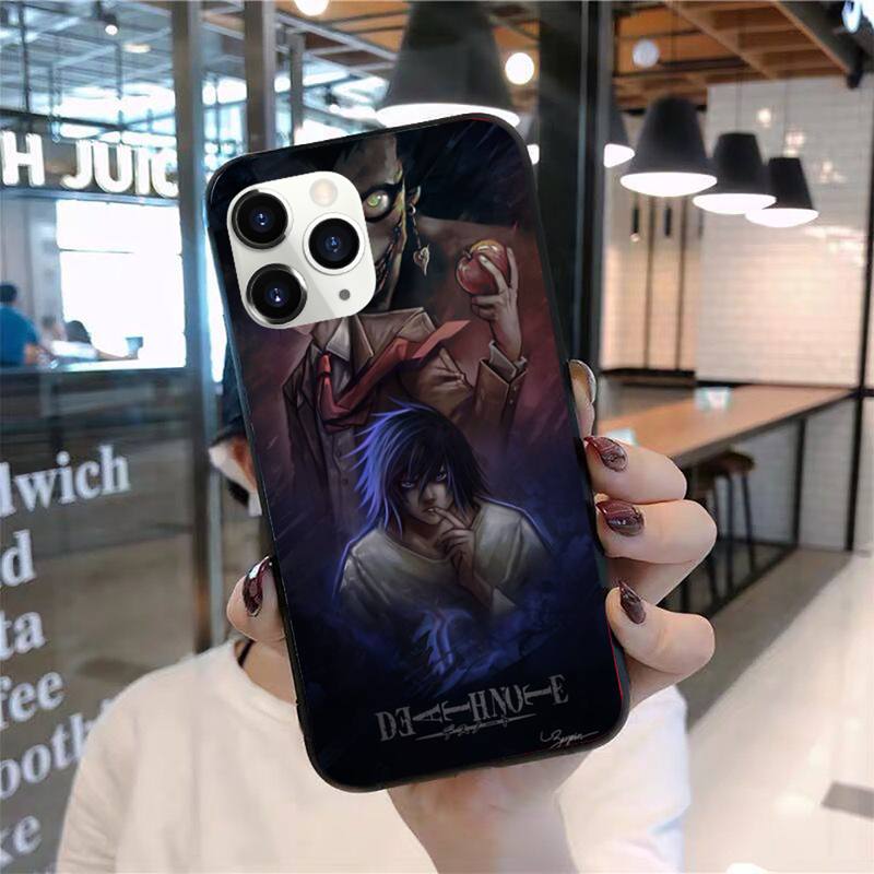 Anime DN Death Note Ryuk kira Phone Case for iPhone 11 12 mini pro XS MAX 8 7 6 6S Plus X 5S SE 2020 XR