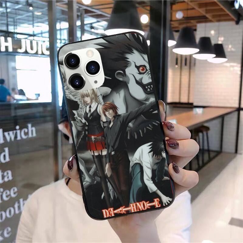 Anime DN Death Note Ryuk kira Phone Case for iPhone 11 12 mini pro XS MAX 8 7 6 6S Plus X 5S SE 2020 XR