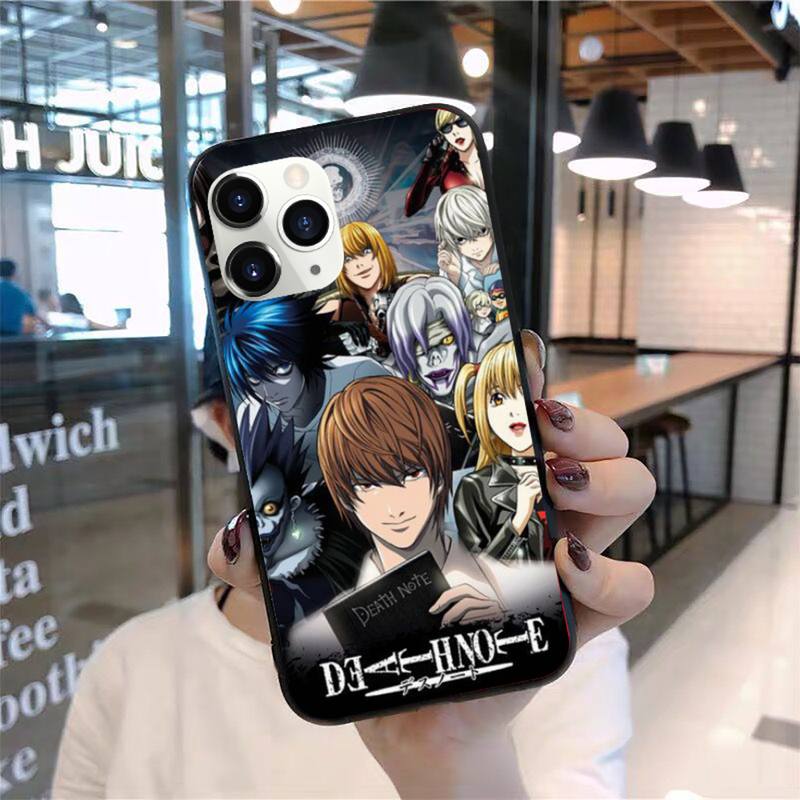 Anime DN Death Note Ryuk kira Phone Case for iPhone 11 12 mini pro XS MAX 8 7 6 6S Plus X 5S SE 2020 XR