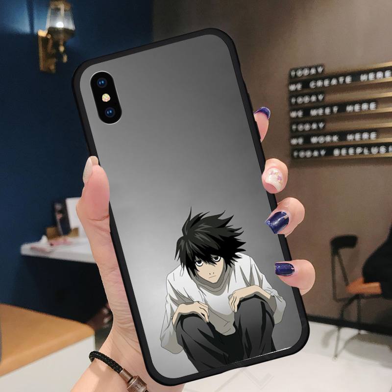 rem and misa death note anime funda cover coque Phone Case for iPhone 11 12 pro XS MAX 8 7 6 6S Plus X 5S SE 2020 XR