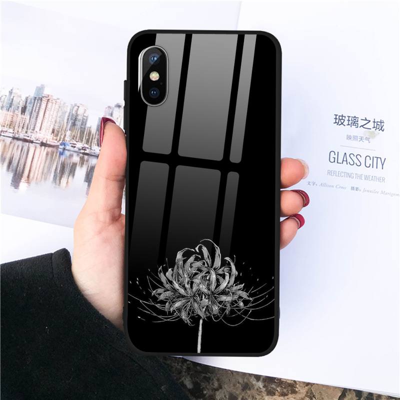 light yagami DEATH NOTE Phone Case Tempered glass For iphone 11 12 PRO MAX X XS XR 5C 6 6S 7 8 plus