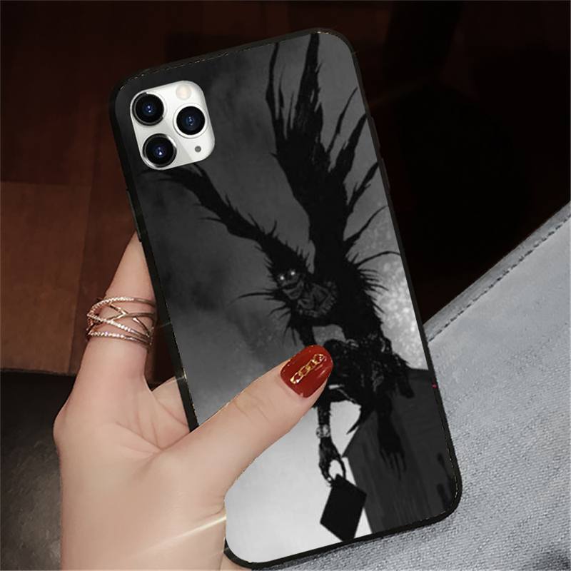Manga Anime DN Death Note Ryuk Phone Case for iPhone 11 12 pro XS MAX 8 7 6 6S Plus X 5S SE 2020 XR high quality protective Manga Anime DN Death Note Ryuk Phone Case for iPhone 11 12 pro XS MAX 8 7 6 6S Plus X 5S SE 2020 XR high quality protective