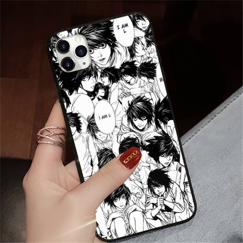 Manga Anime DN Death Note Ryuk Phone Case for iPhone 11 12 pro XS MAX 8 7 6 6S Plus X 5S SE 2020 XR high quality protective Manga Anime DN Death Note Ryuk Phone Case for iPhone 11 12 pro XS MAX 8 7 6 6S Plus X 5S SE 2020 XR high quality protective
