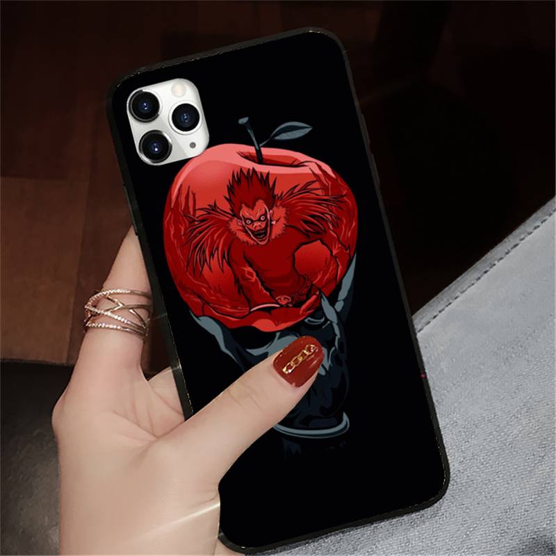 Manga Anime DN Death Note Ryuk Phone Case for iPhone 11 12 pro XS MAX 8 7 6 6S Plus X 5S SE 2020 XR high quality protective Manga Anime DN Death Note Ryuk Phone Case for iPhone 11 12 pro XS MAX 8 7 6 6S Plus X 5S SE 2020 XR high quality protective