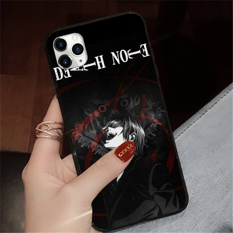 Manga Anime DN Death Note Ryuk Phone Case for iPhone 11 12 pro XS MAX 8 7 6 6S Plus X 5S SE 2020 XR high quality protective Manga Anime DN Death Note Ryuk Phone Case for iPhone 11 12 pro XS MAX 8 7 6 6S Plus X 5S SE 2020 XR high quality protective
