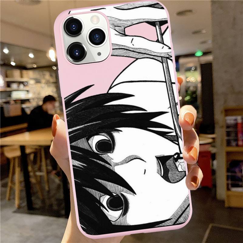 Anime DN Death Note manga Ryuk kira high quality luxury Phone Case Candy Color for iPhone 6 7 8 11 12 s mini pro X XS XR MAX Plus Anime DN Death Note manga Ryuk kira high quality luxury Phone Case Candy Color for iPhone 6 7 8 11 12 s mini pro X XS XR MAX Plus