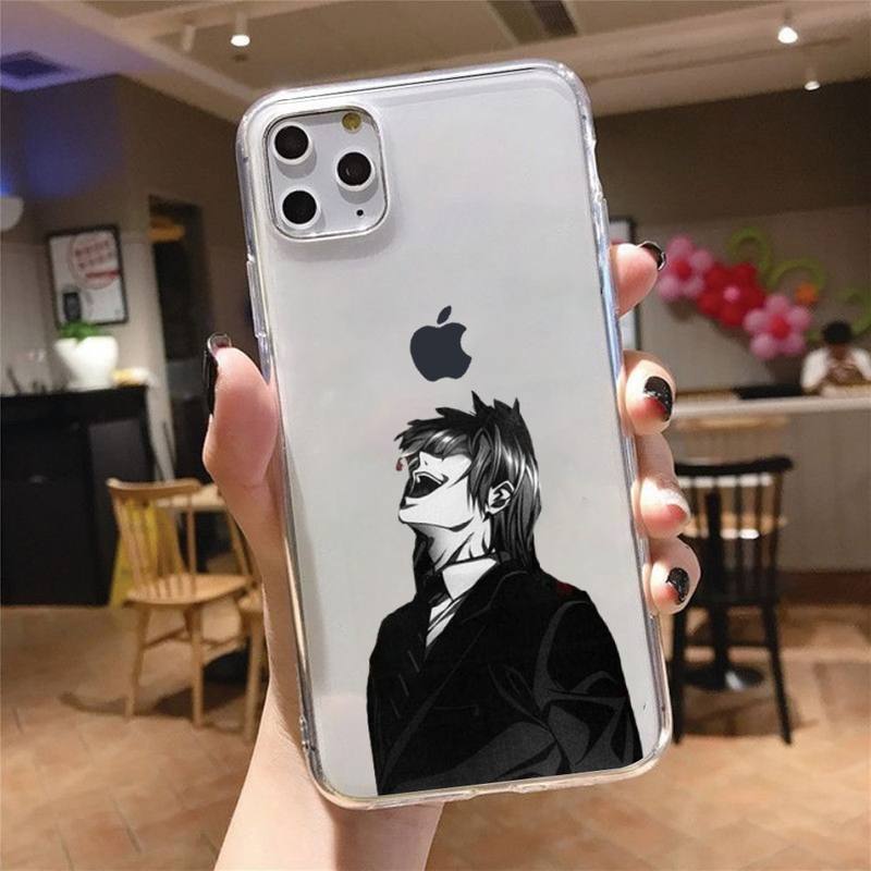 rem and misa death note anime Phone Case Transparent soft For iphone 5 5s 5c se 6 6s 7 8 11 12 plus mini x xs xr pro max rem and misa death note anime Phone Case Transparent soft For iphone 5 5s 5c se 6 6s 7 8 11 12 plus mini x xs xr pro max