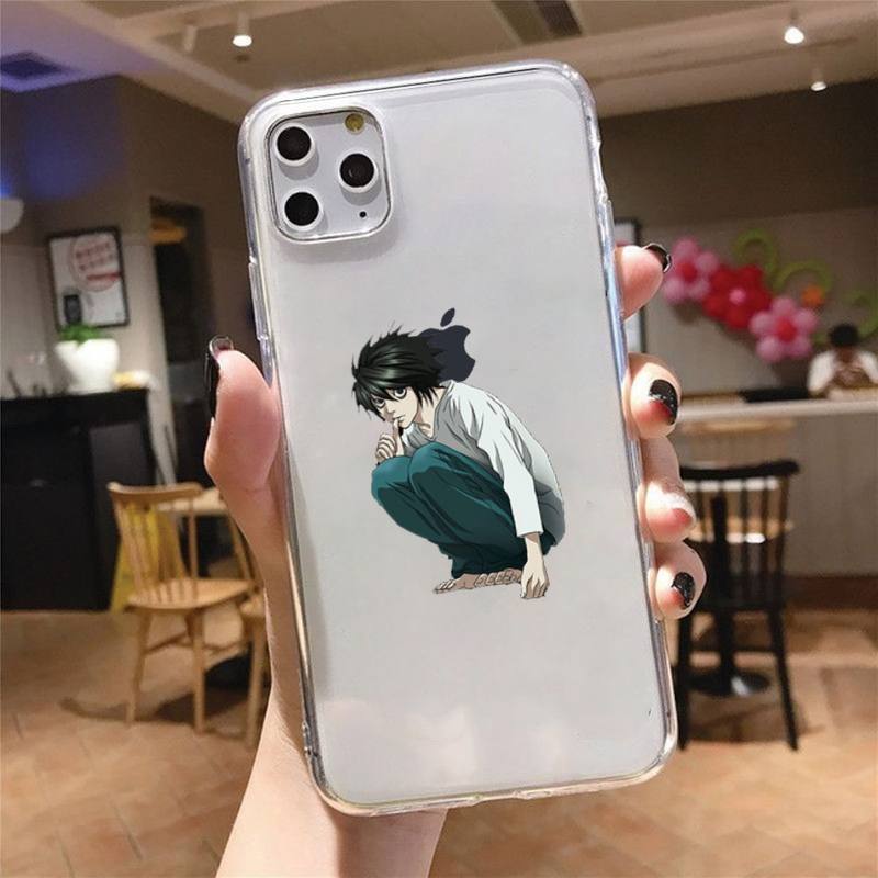 rem and misa death note anime Phone Case Transparent soft For iphone 5 5s 5c se 6 6s 7 8 11 12 plus mini x xs xr pro max rem and misa death note anime Phone Case Transparent soft For iphone 5 5s 5c se 6 6s 7 8 11 12 plus mini x xs xr pro max