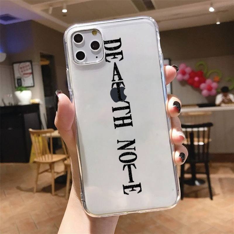rem and misa death note anime Phone Case Transparent soft For iphone 5 5s 5c se 6 6s 7 8 11 12 plus mini x xs xr pro max rem and misa death note anime Phone Case Transparent soft For iphone 5 5s 5c se 6 6s 7 8 11 12 plus mini x xs xr pro max