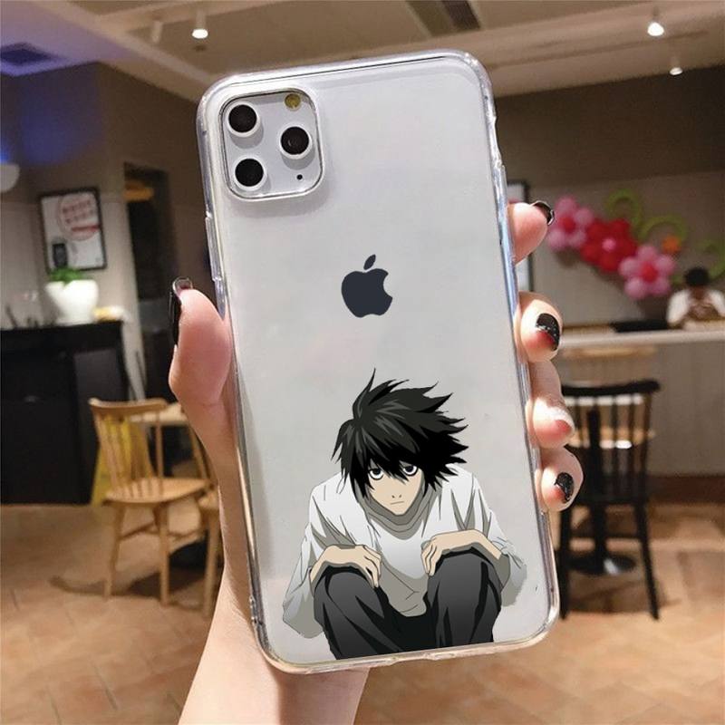 rem and misa death note anime Phone Case Transparent soft For iphone 5 5s 5c se 6 6s 7 8 11 12 plus mini x xs xr pro max rem and misa death note anime Phone Case Transparent soft For iphone 5 5s 5c se 6 6s 7 8 11 12 plus mini x xs xr pro max