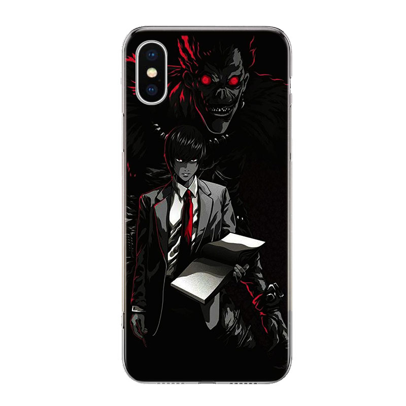 Anime DN Death Note Ryuk kiras Silicone Case For Apple iPhone 11 Pro SE 2020 6 6S 7 8 Plus + X 10 Ten XS MAX XR 5 5S Bags Cover Anime DN Death Note Ryuk kiras Silicone Case For Apple iPhone 11 Pro SE 2020 6 6S 7 8 Plus + X 10 Ten XS MAX XR 5 5S Bags Cover