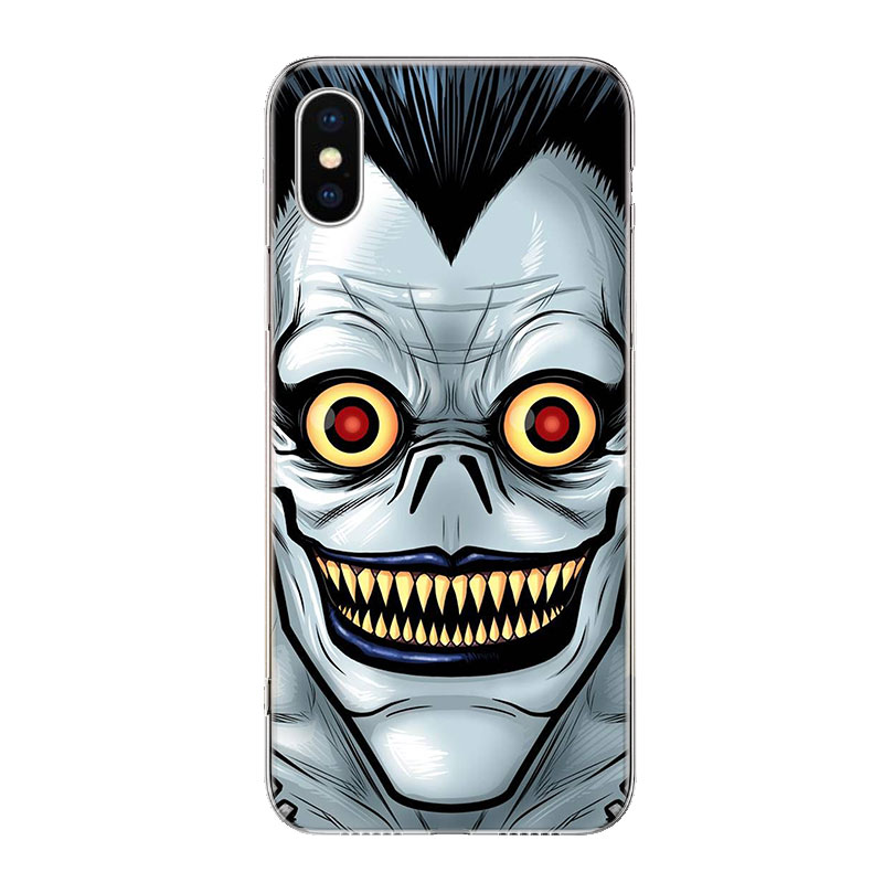Anime DN Death Note Ryuk kiras Silicone Case For Apple iPhone 11 Pro SE 2020 6 6S 7 8 Plus + X 10 Ten XS MAX XR 5 5S Bags Cover Anime DN Death Note Ryuk kiras Silicone Case For Apple iPhone 11 Pro SE 2020 6 6S 7 8 Plus + X 10 Ten XS MAX XR 5 5S Bags Cover