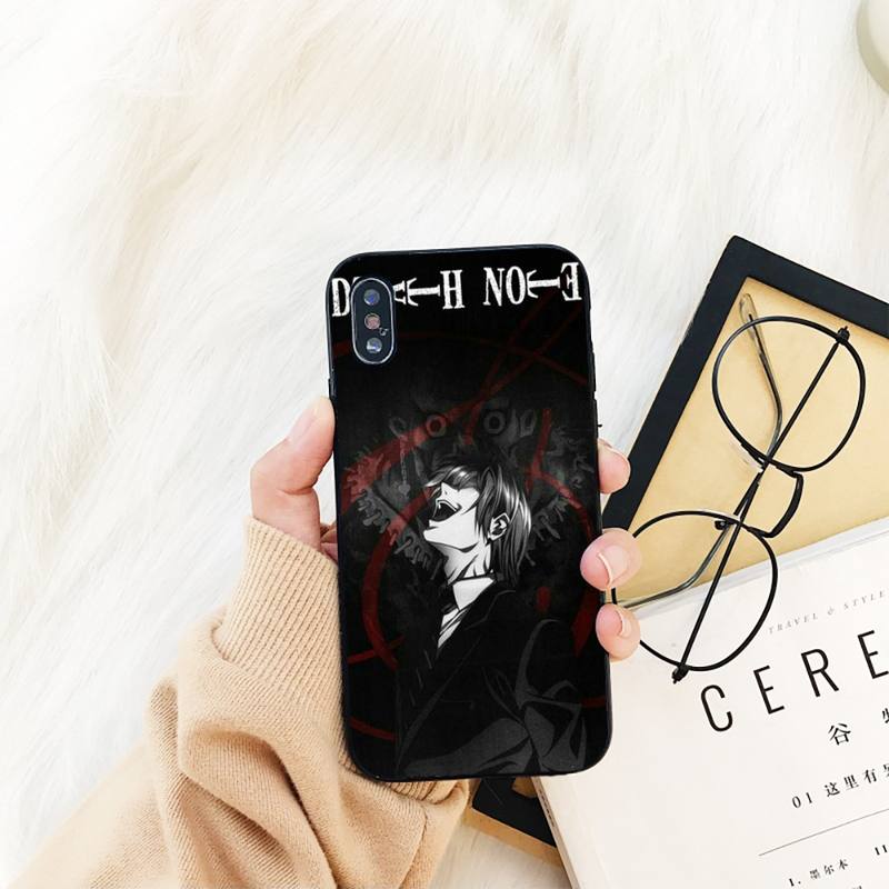 Yinuoda Anime DN Death Note DIY Painted Bling Phone Case For iPhone 11 8 7 6 6S Plus X XS MAX 5 5S SE 2020 XR 11 pro Cover Yinuoda Anime DN Death Note DIY Painted Bling Phone Case For iPhone 11 8 7 6 6S Plus X XS MAX 5 5S SE 2020 XR 11 pro Cover