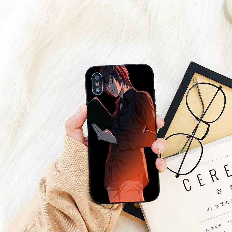 Yinuoda Anime DN Death Note DIY Painted Bling Phone Case For iPhone 11 8 7 6 6S Plus X XS MAX 5 5S SE 2020 XR 11 pro Cover Yinuoda Anime DN Death Note DIY Painted Bling Phone Case For iPhone 11 8 7 6 6S Plus X XS MAX 5 5S SE 2020 XR 11 pro Cover