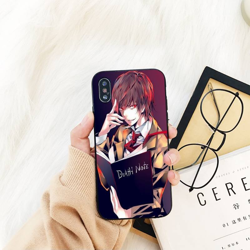 Yinuoda Anime DN Death Note DIY Painted Bling Phone Case For iPhone 11 8 7 6 6S Plus X XS MAX 5 5S SE 2020 XR 11 pro Cover Yinuoda Anime DN Death Note DIY Painted Bling Phone Case For iPhone 11 8 7 6 6S Plus X XS MAX 5 5S SE 2020 XR 11 pro Cover