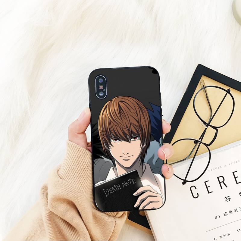 Yinuoda Anime DN Death Note DIY Painted Bling Phone Case For iPhone 11 8 7 6 6S Plus X XS MAX 5 5S SE 2020 XR 11 pro Cover Yinuoda Anime DN Death Note DIY Painted Bling Phone Case For iPhone 11 8 7 6 6S Plus X XS MAX 5 5S SE 2020 XR 11 pro Cover